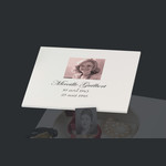 Plaque Seule pour socle du souvenir (photo 2)